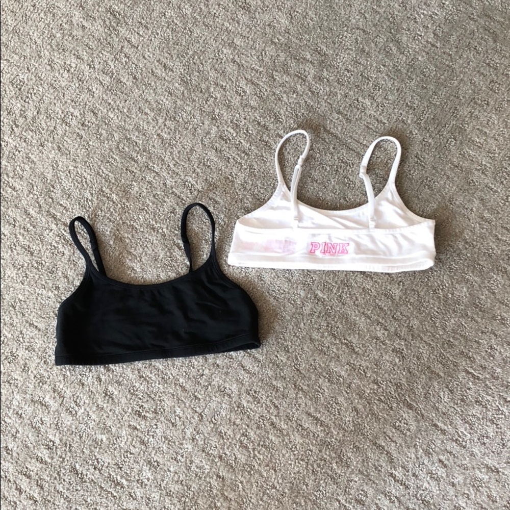 Pink bras